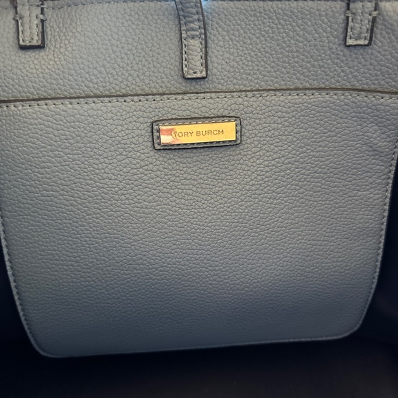 Tory Burch Powder Blue Tote Bag - Picture 4 of 8